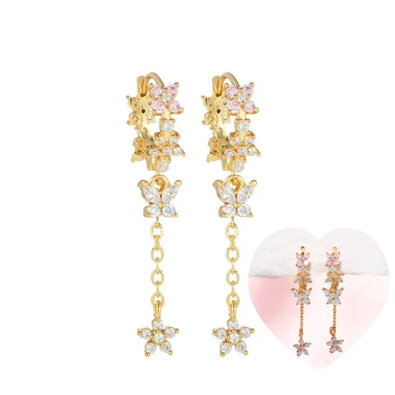 Créoles Papillon Zircon