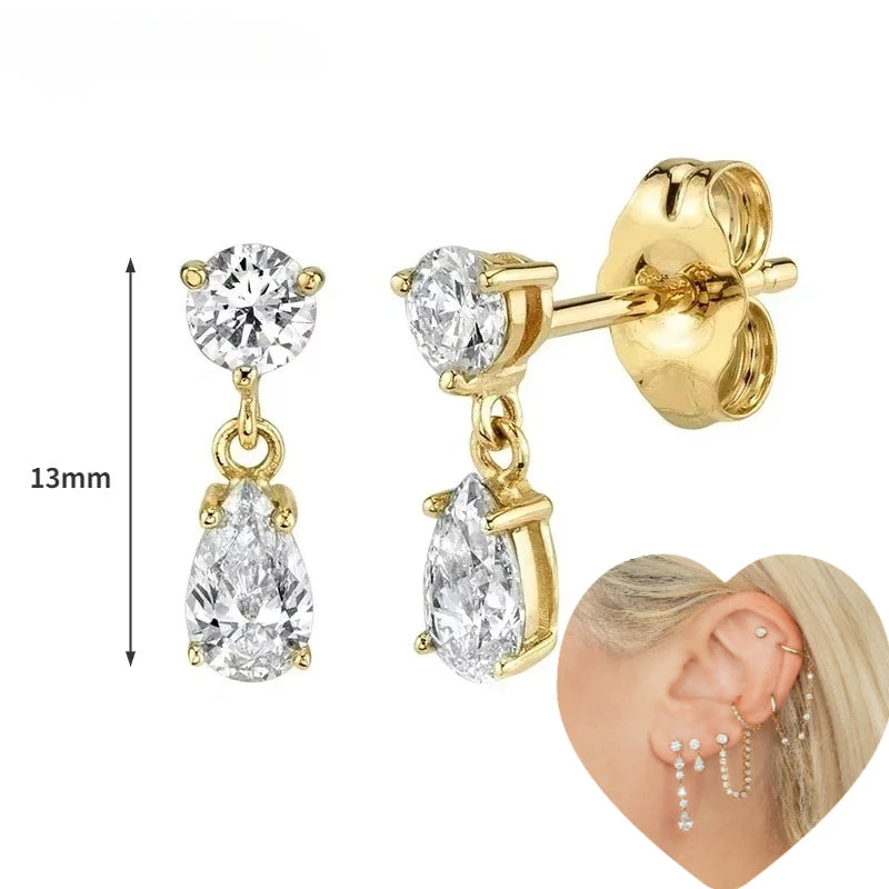 Créoles Papillon Zircon