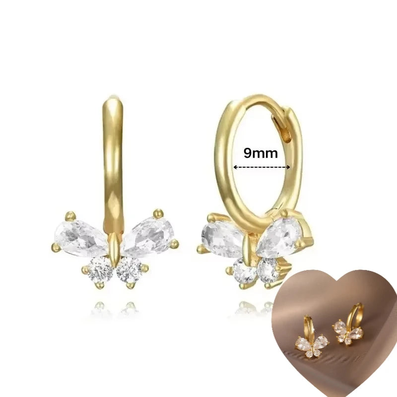 Créoles Papillon Zircon
