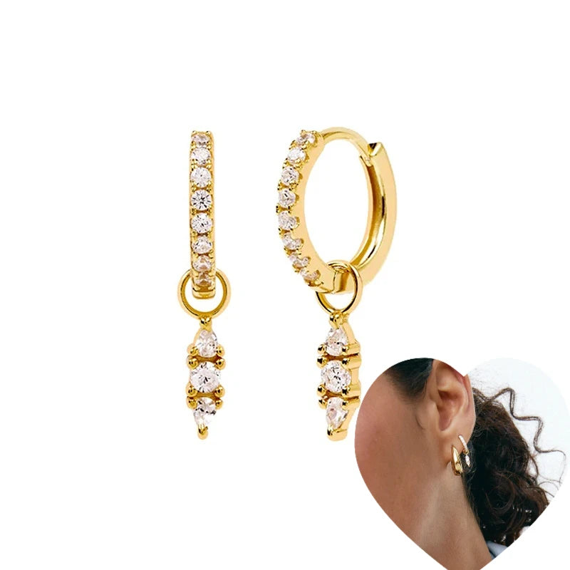 Créoles Papillon Zircon