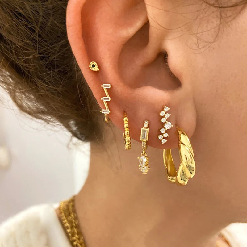 Créoles Papillon Zircon