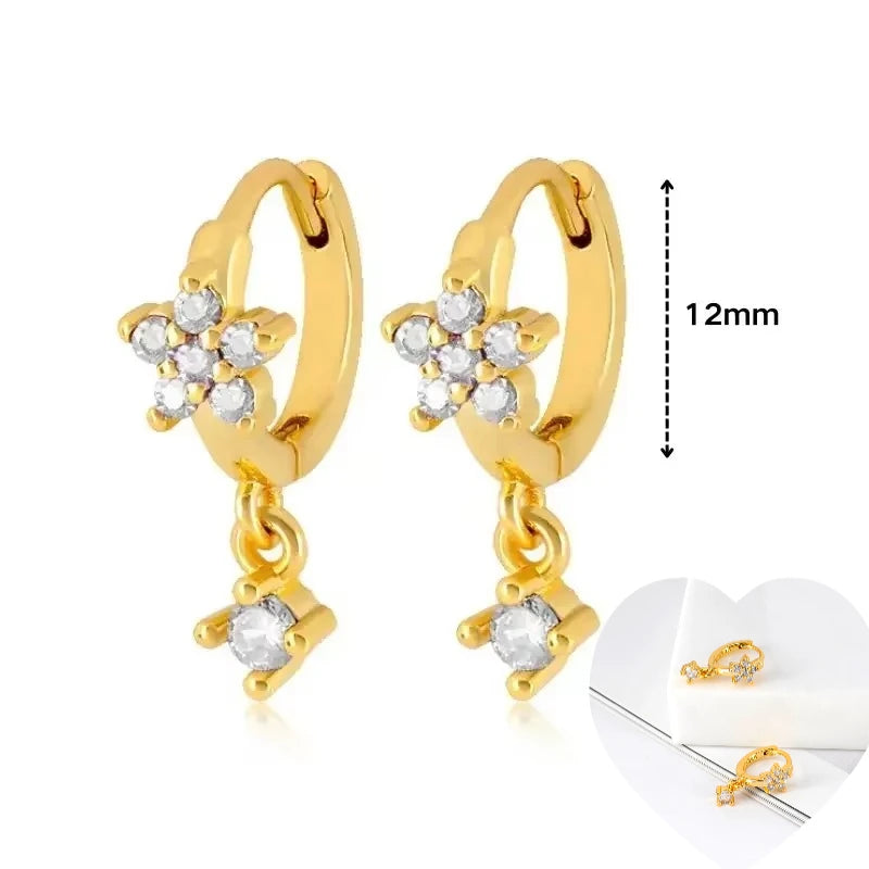 Créoles Papillon Zircon