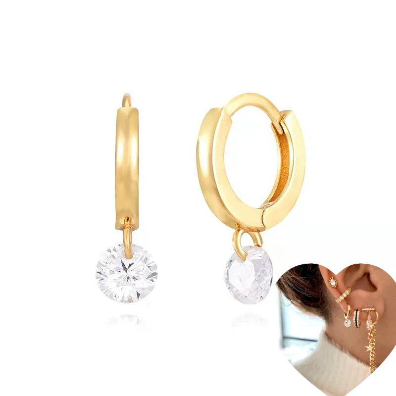 Créoles Papillon Zircon