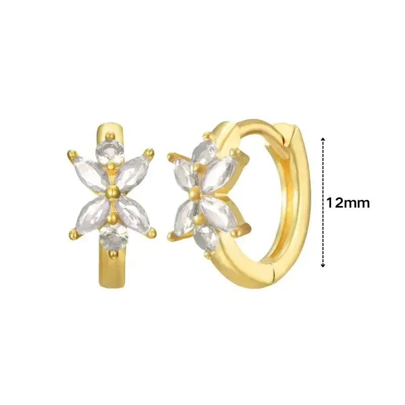 Créoles Papillon Zircon