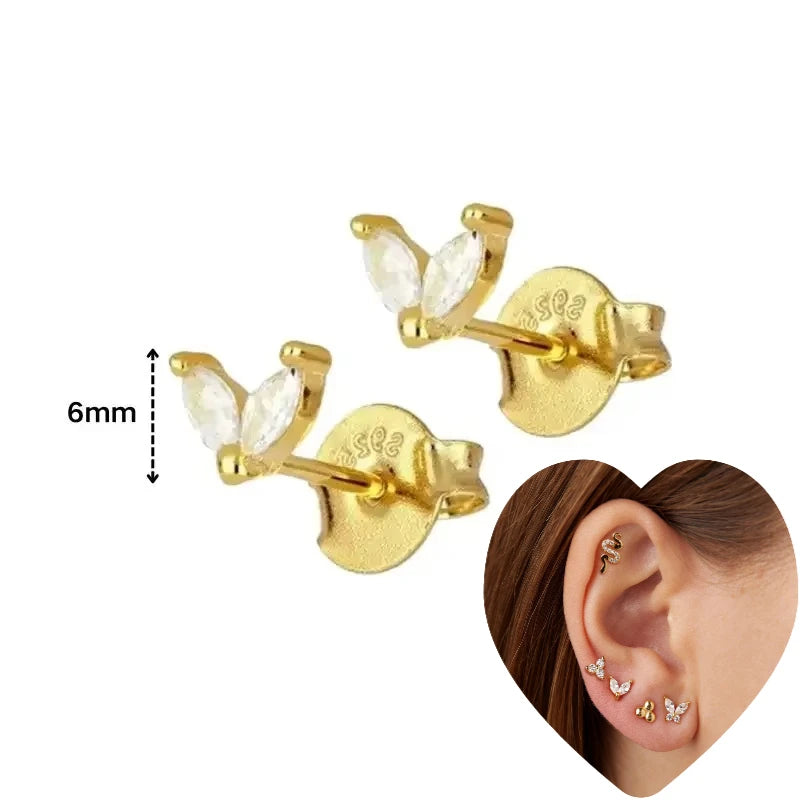 Créoles Papillon Zircon
