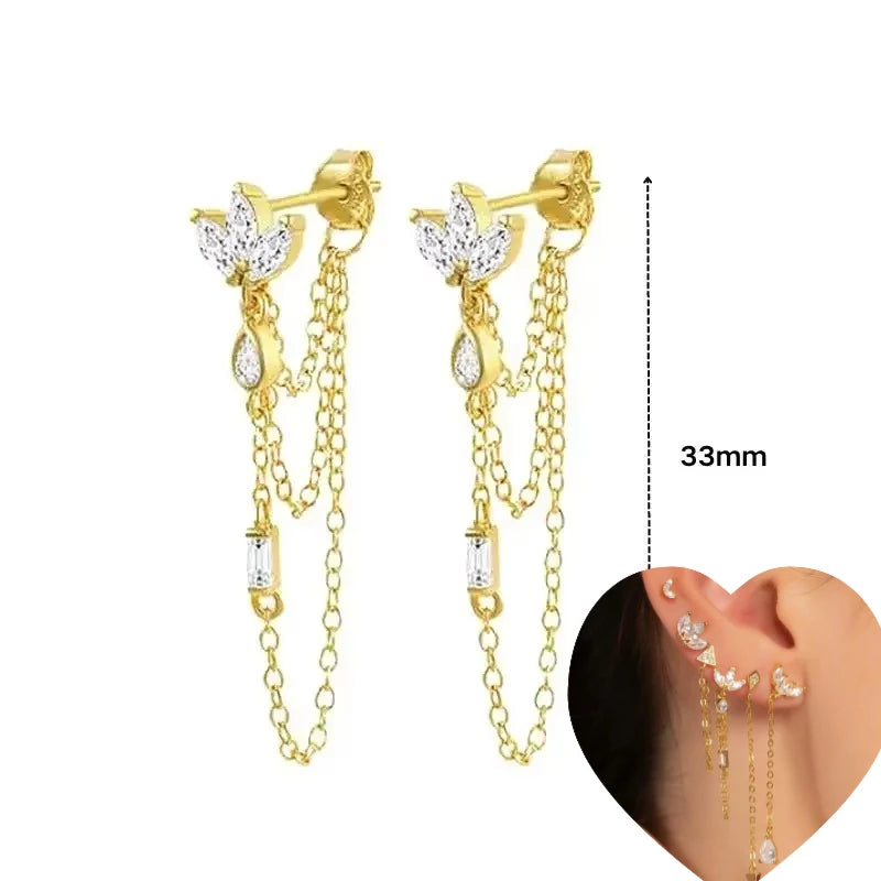 Créoles Papillon Zircon