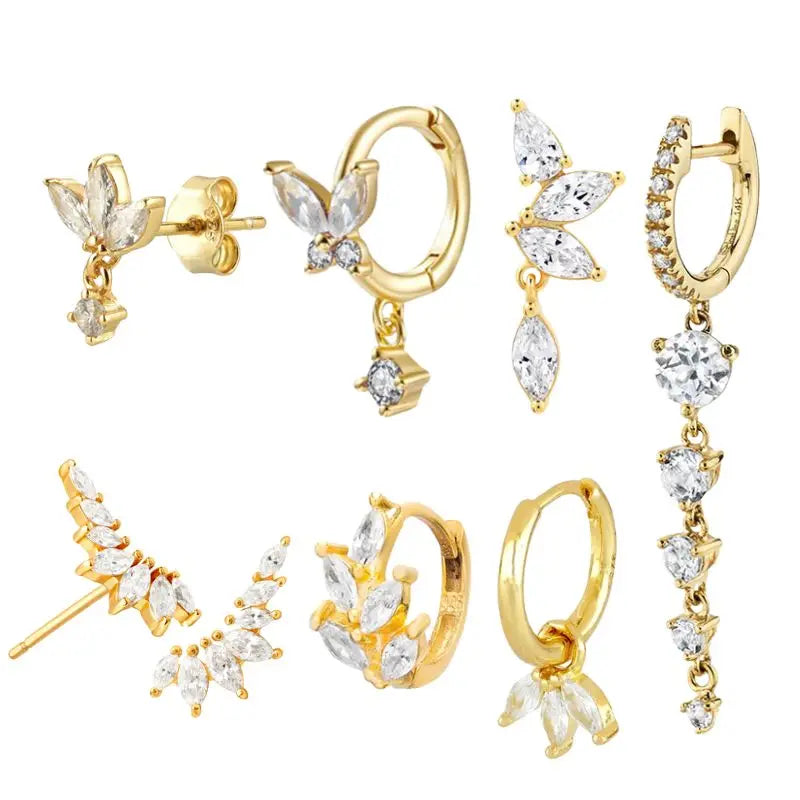 Créoles Papillon Zircon
