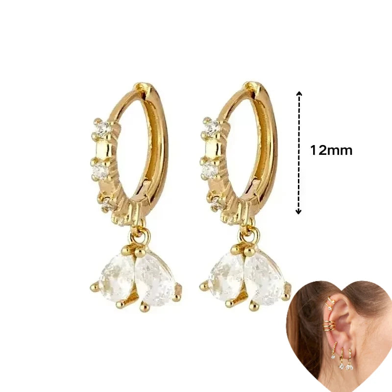 Créoles Papillon Zircon