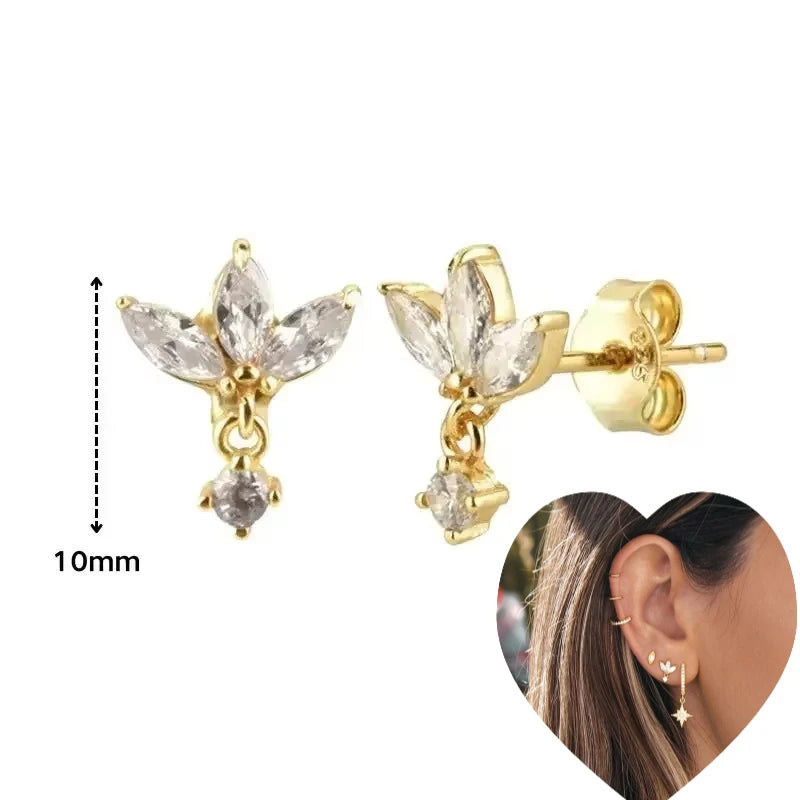 Créoles Papillon Zircon