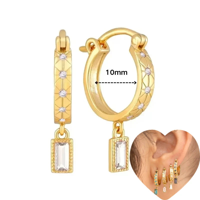 Créoles Papillon Zircon