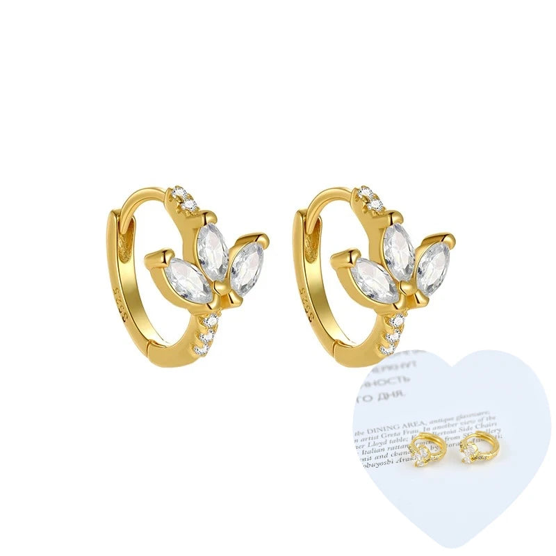 Créoles Papillon Zircon
