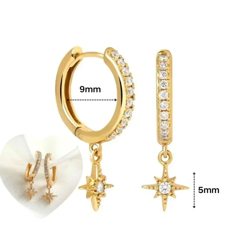 Créoles Papillon Zircon