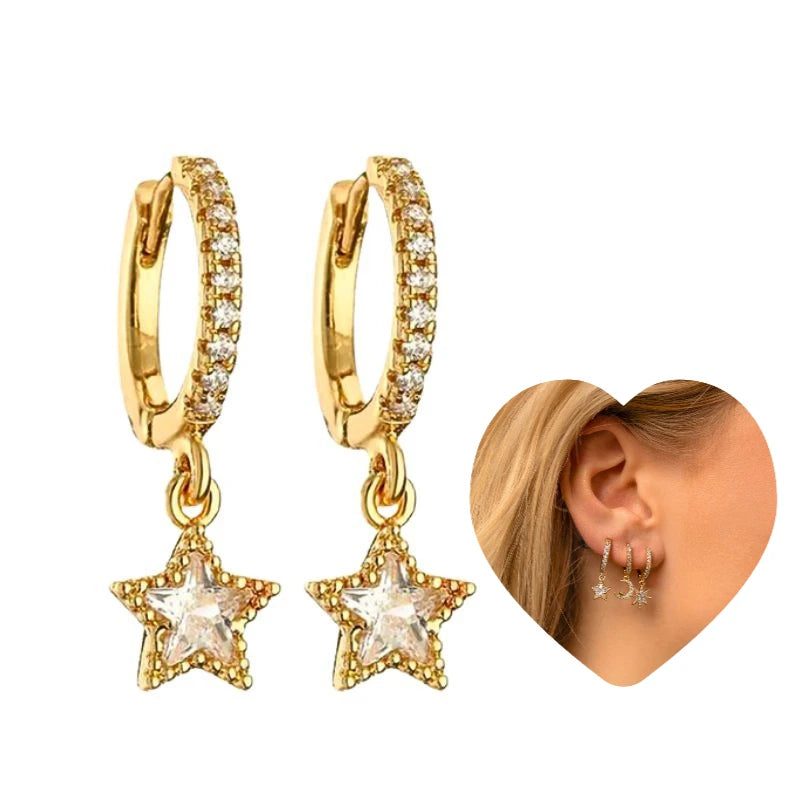 Créoles Papillon Zircon