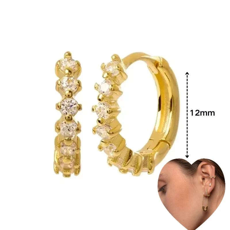 Créoles Papillon Zircon