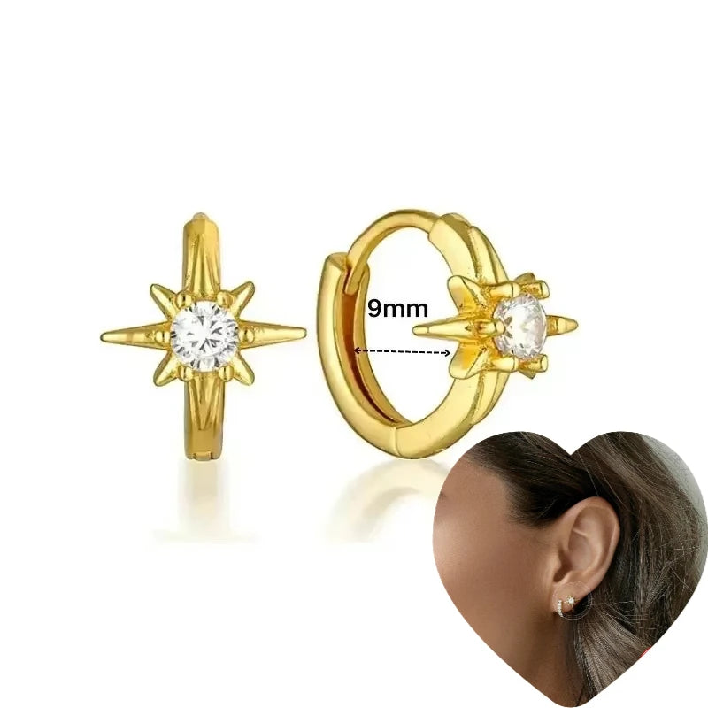 Créoles Papillon Zircon